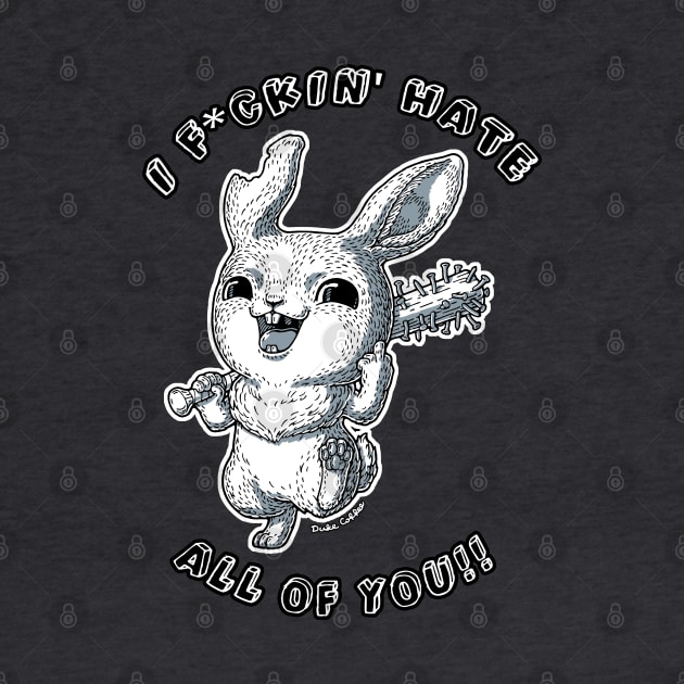 Mad Bunny by DukeCoffeeArt